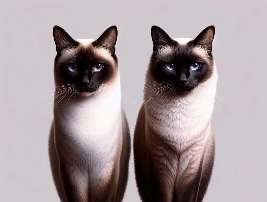 Balinese vs. Siamese: Feline Face-Off!