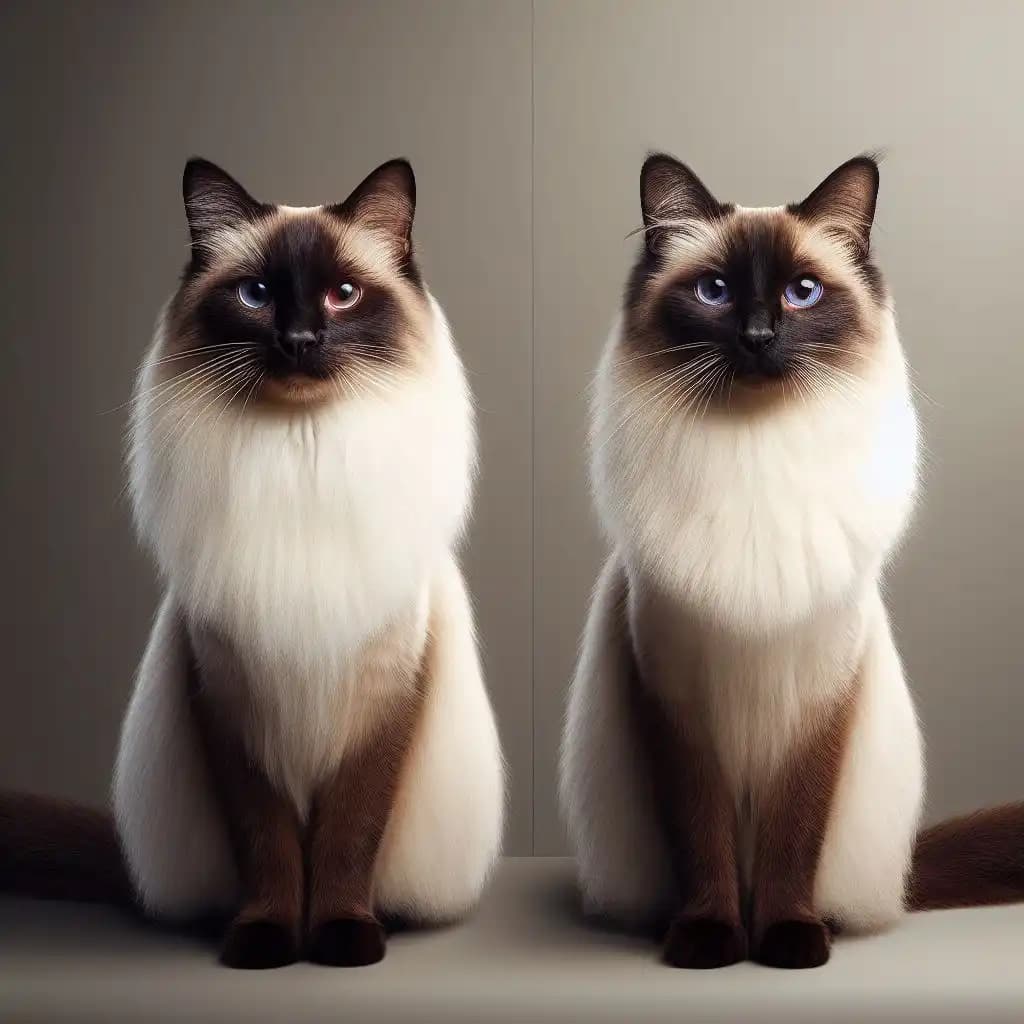 Cat Chronicles: Unraveling the Ballet of Birmans vs. Balinese