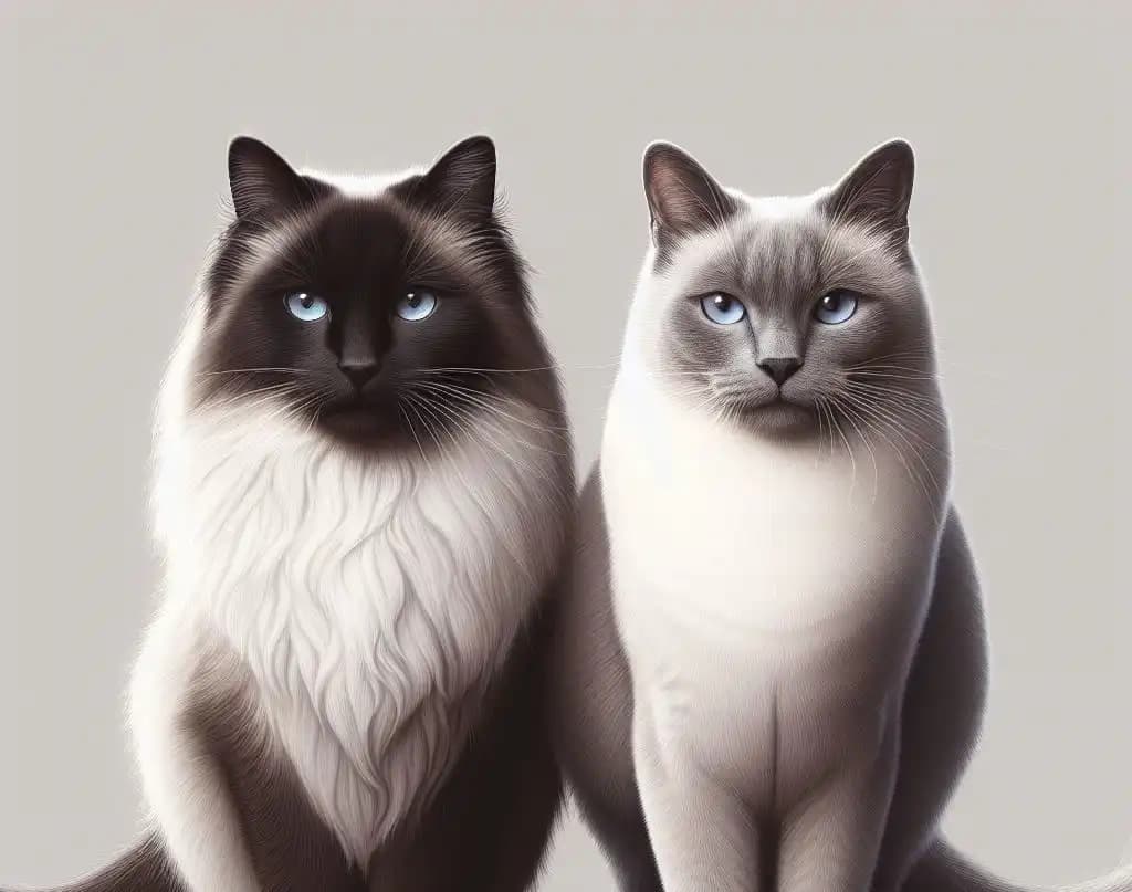 Birman vs. Burmese: Feline Face-Off!