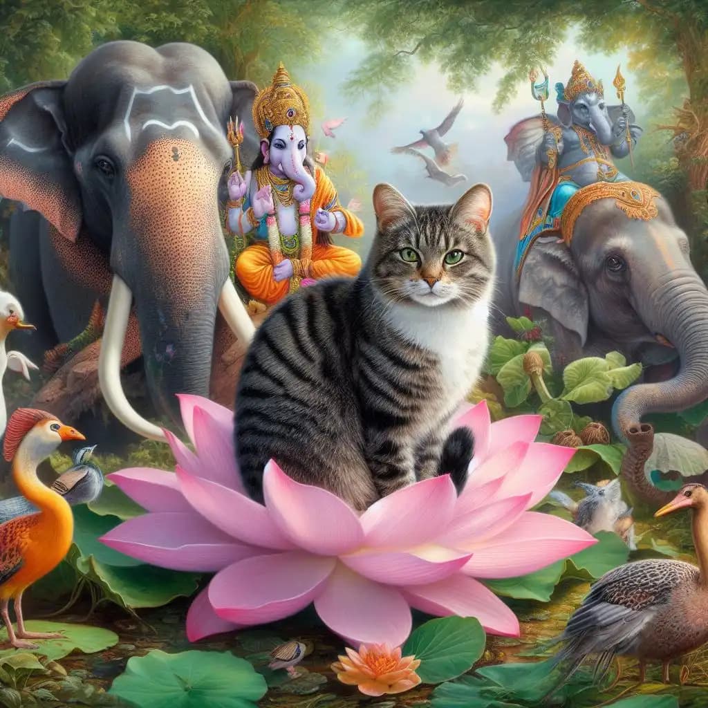 Feline Mystique: Cats Unveiled in Hinduism