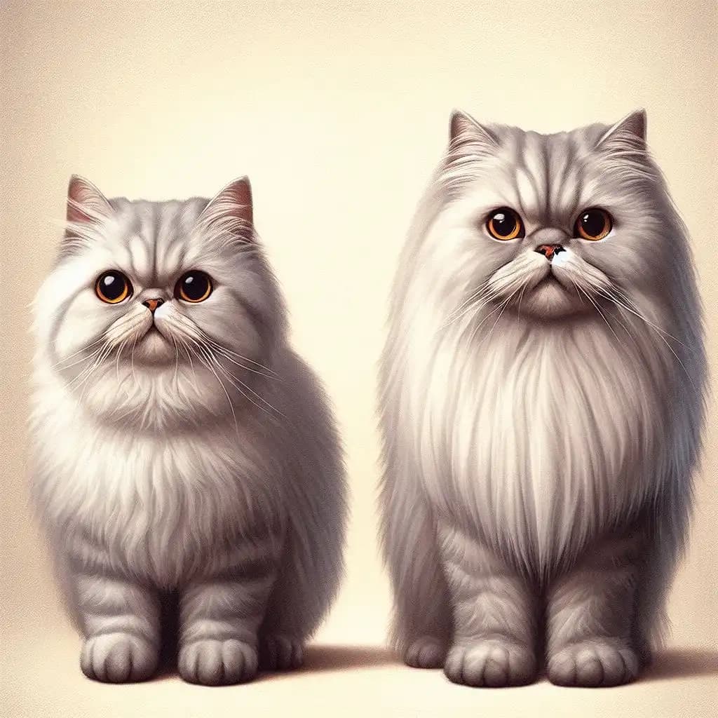 Elegance Unleashed: Chinchilla vs. Persian – Decoding Feline Aristocracy!