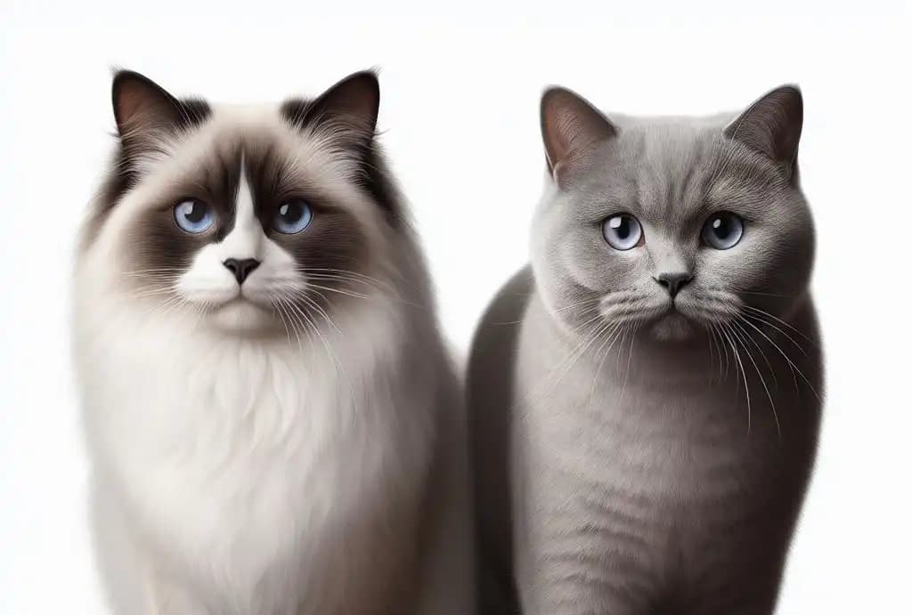 Ragdoll vs. British Shorthair: Feline Face-Off!