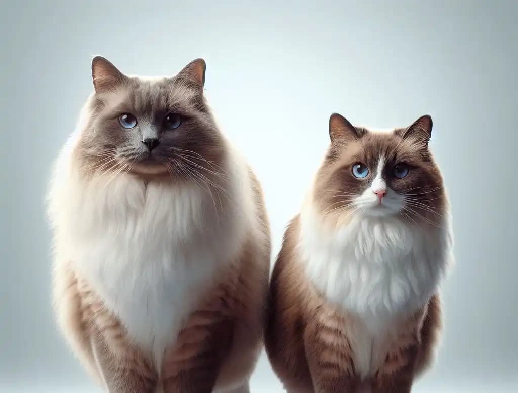 Ragdoll vs. Siberian: Purr-fect Feline Faceoff!