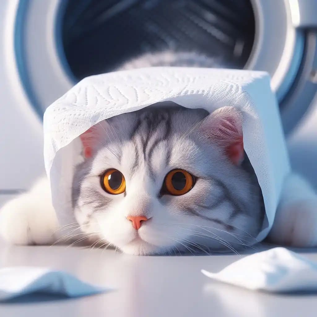 Feline Fascination: Decoding Cats' Love for Dryer Sheets