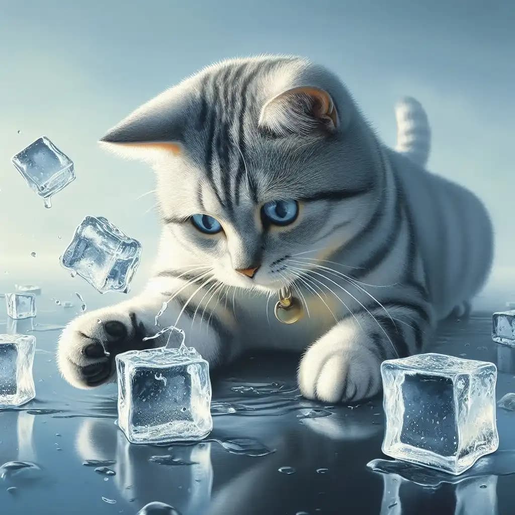 Icy Paws: Decoding Cats' Love for Ice Cubes