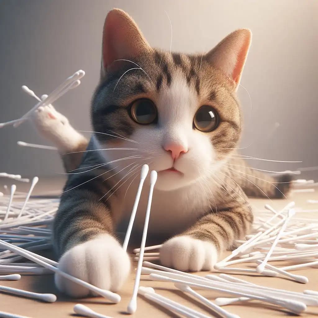 Why Are Cats Crazy About Q-Tips?