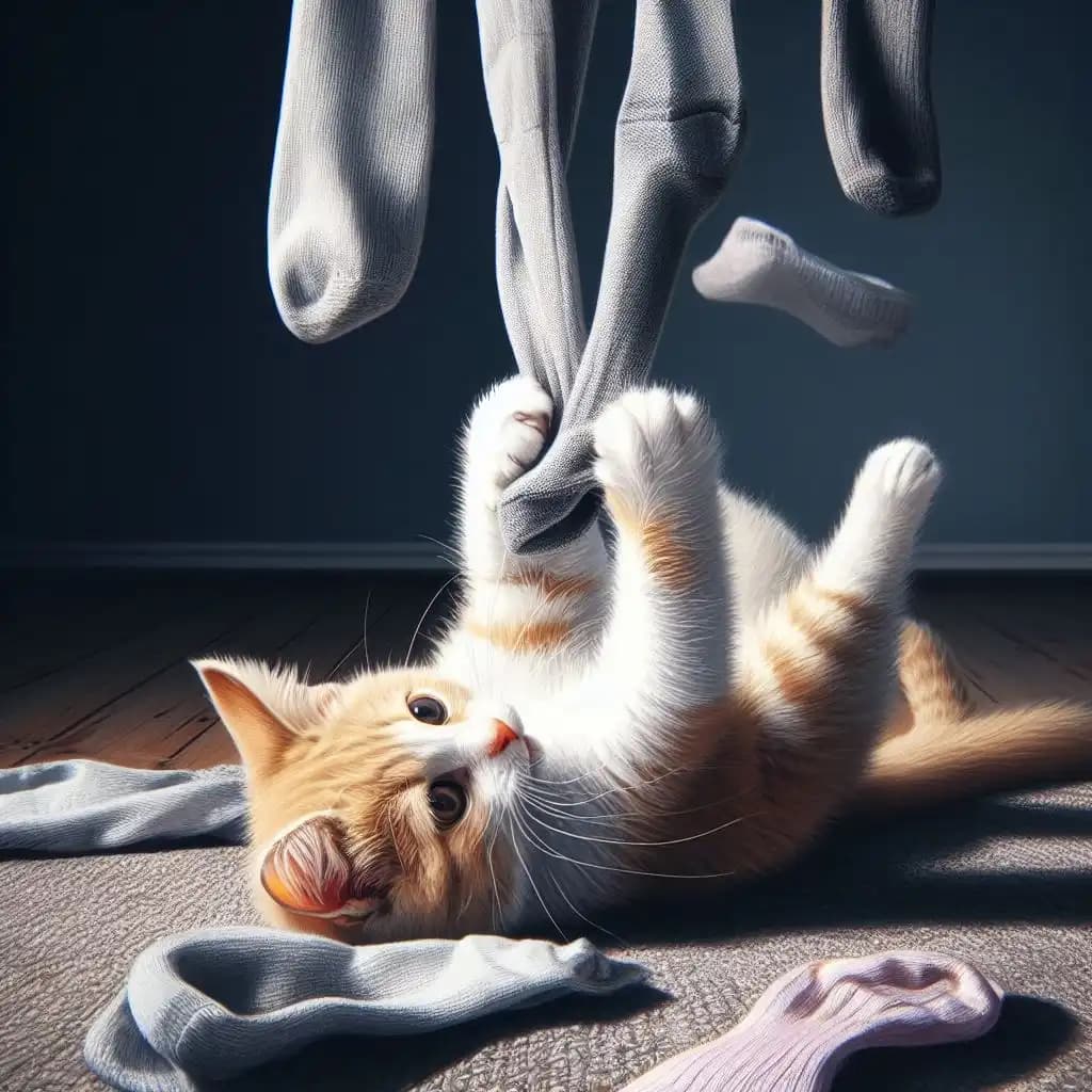 Why Cats Adore Socks: The Fascinating Connection