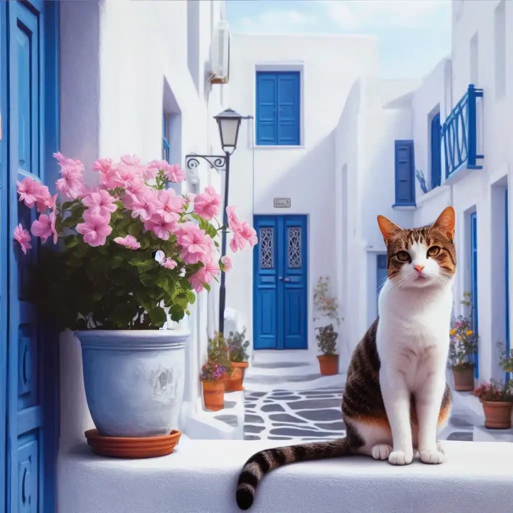 Cats in Greece: Myth, Mystery, and Meow!